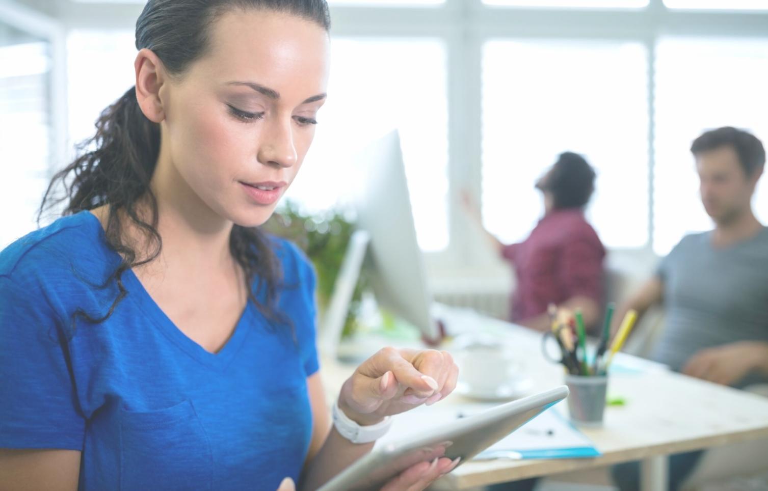 Financial advisor reviewing investment strategies with client